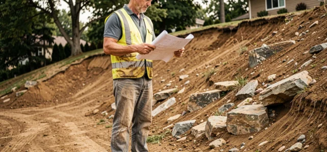 Combien prévoir pour un terrassement sur terrain en pente : conseils et budget Combien prévoir pour un terrassement sur terrain en pente : conseils et budget